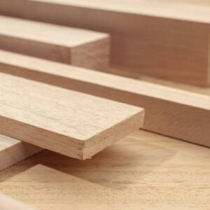 Timber for carpentry. Close up